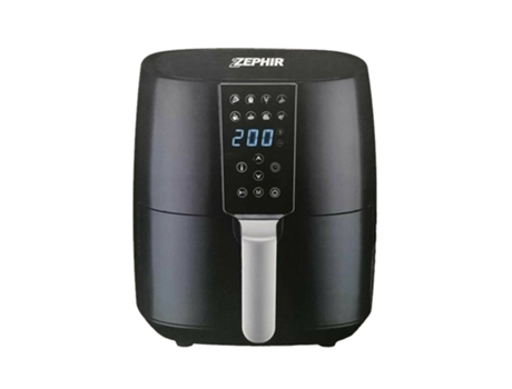 Zhc40N Fritadeiras Individual 3 8 L Independente 1450 W Frigideira a Ar Quente Preto ZEPHIR