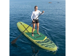 Vidaxl Prancha Sup Com Assento 2 Em 1 Poseidon 335 X 76 X 15 Cm Verde