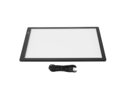 Visor e scanner de diapositivos ultrafino A4 com 3 modos de luz LED, USB e edição via app | S/MARCA