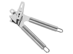 Abridor de alho em aço inoxidável 2026 com cabo tubular resistente, utensílio essencial para a cozinha.