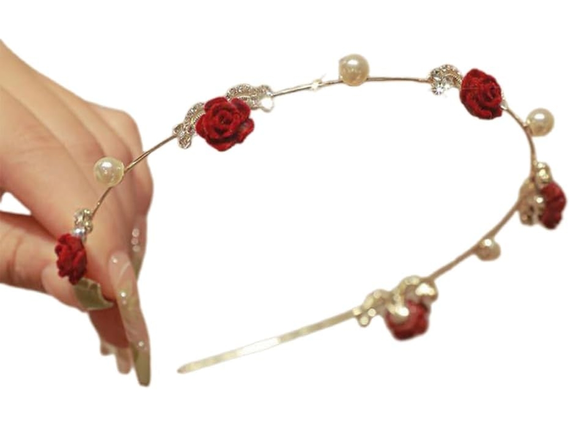 Tiara de Rosa para Noivas SFUSHOS