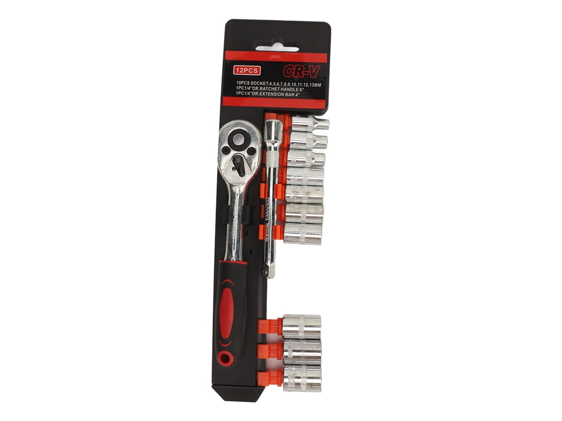 Anub conjunto de Chaves de Rato com Soquetes 1/4 Polegada Ferramenta de Reparo Automotivo Rápido Crv Hardware Industrial