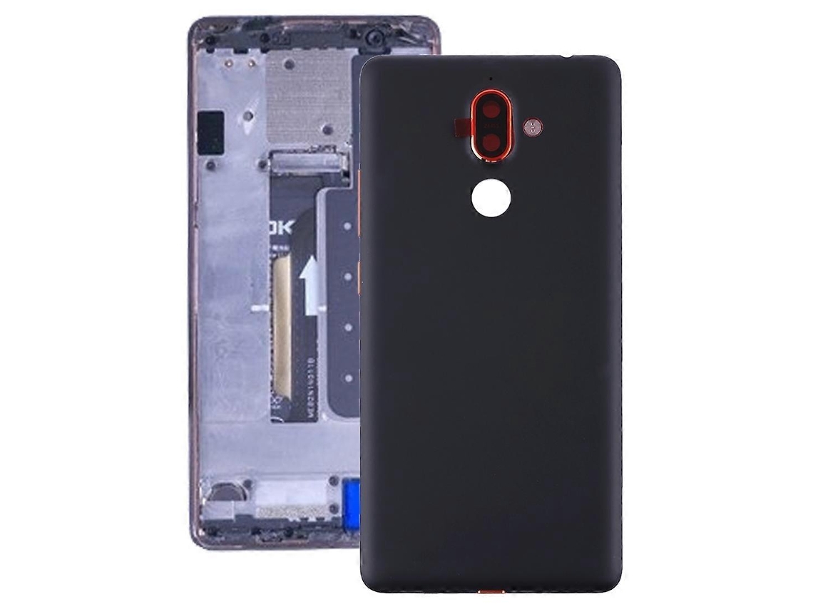 Capa Traseira Com Lente De Câmera Traseira E Teclas Laterais Para Nokia 7 Plus