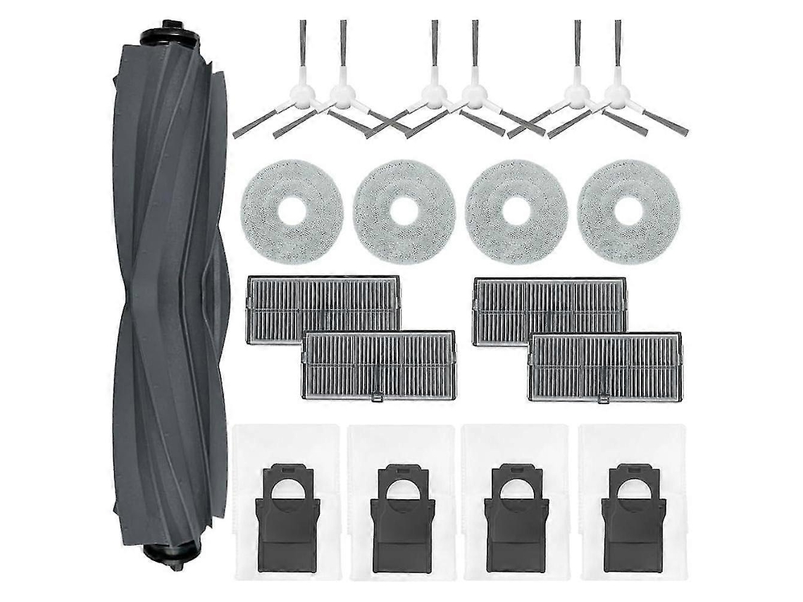 For L10s Pro Ultra Heat Vacuum Robot Main Side Brush Hepa Filters Dust Ba_glo