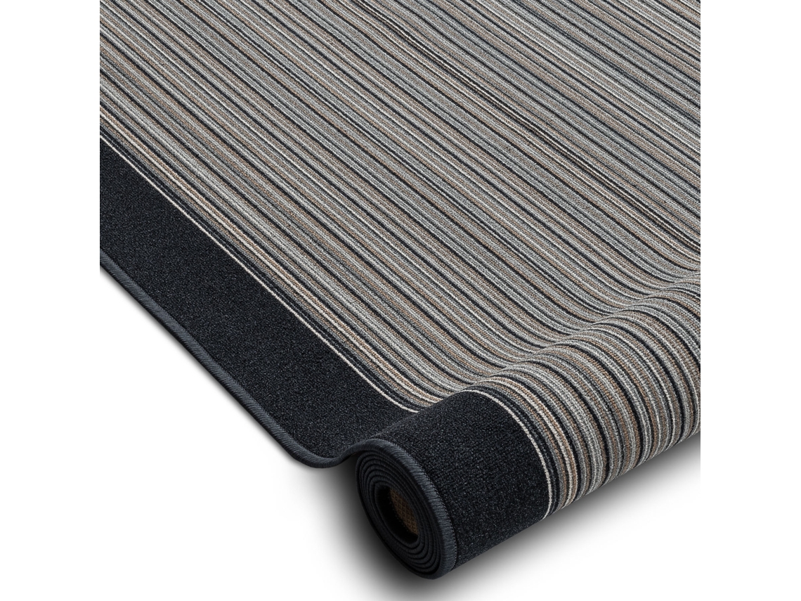 Passadeira Base Antideslizante Carnaby Cinzento 80Cm
