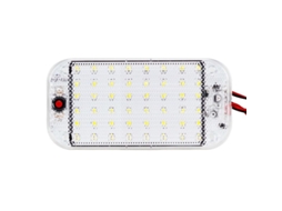Luz Led Interior Para Carro 2025, 10w 48 Led Com Interruptor, 12v-85v Para Caminhão E Veículos