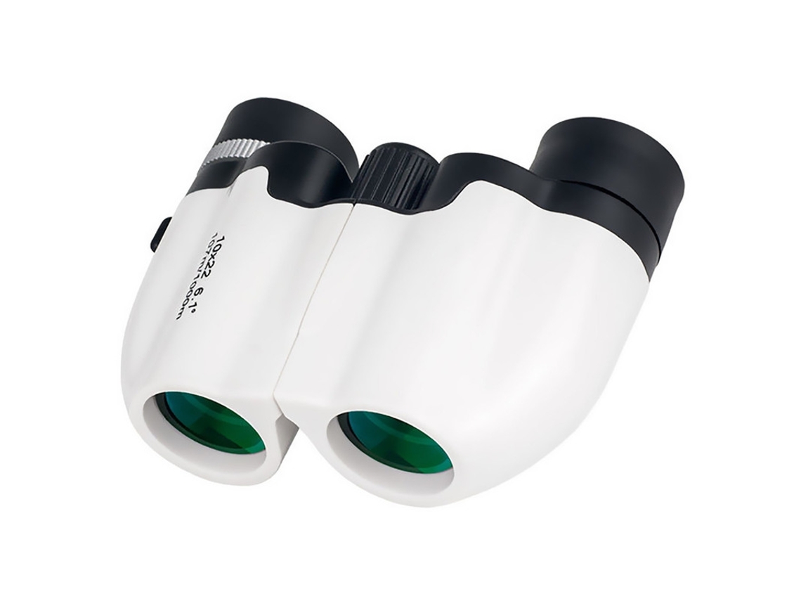 Binóculos, Foco Fácil, Telescópio Portátil Compacto Para Proteção De Pássaros, Viagens, Passeios Turísticos Bestvite (branco)