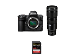 Z8 + Z 70 200mm F/2.8 Vr S + 1 Sandisk 64gb Uhs ii 300mb/s Máquina Fotográfica Híbrida Full frame + Ebook Pricedirect NIKON