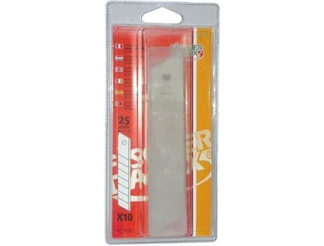Conjunto De 10 Lâminas De Corte Fischer Darex 25 Mm