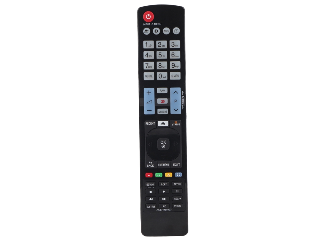 Controle Remoto Substituto Para Tv Lg Com Resposta Rápida E Alcance 8m
