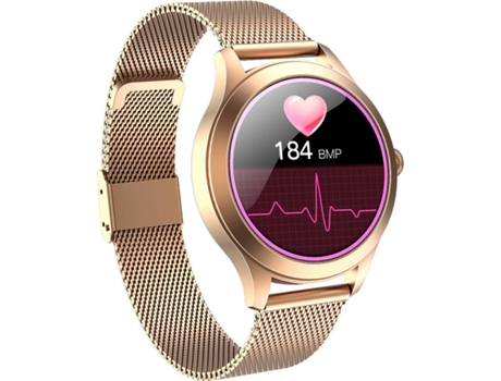 smart watch dourado