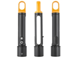 Lanterna Tática Led Superbrilhante Black-1000lm Com Luz Lateral Cob, Bateria 21700, Zoom Telescópico Recarregável Por Usb, Melhor Lanterna Led Pequena