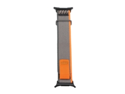 Pulseira de Náilon para Galaxy Watch 7 Ultra 47mm Ajustável Resistente Ao Desgaste Loop Tecido