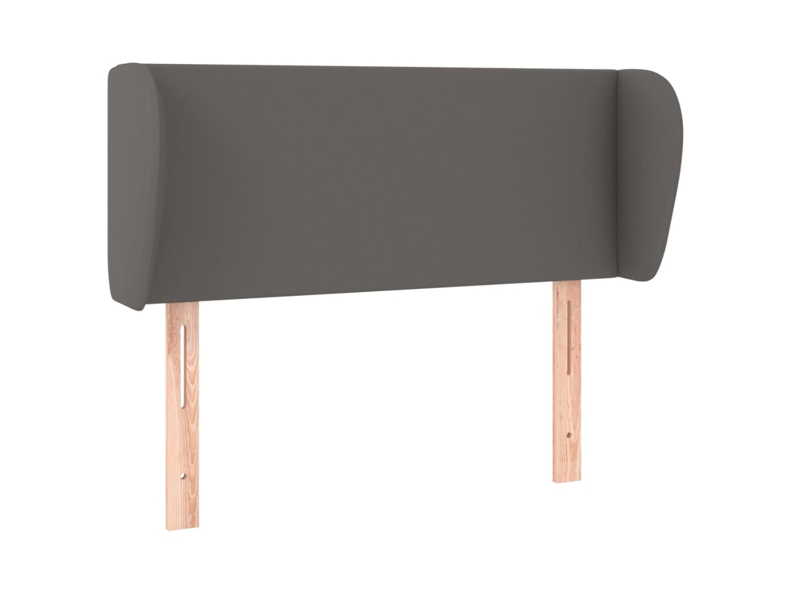 Headboard, Headboards Vidaxl Cinzeto Couro Artificial (93 X 23 X 78/88 Cm)