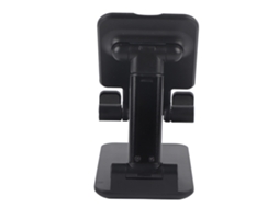 Suporte de mesa ajustável para telefone, plegável e com altura e ângulo ajustáveis