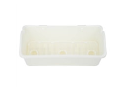 Vaso De Parede Plástico Grande Para Plantas Cor Branco Ívory