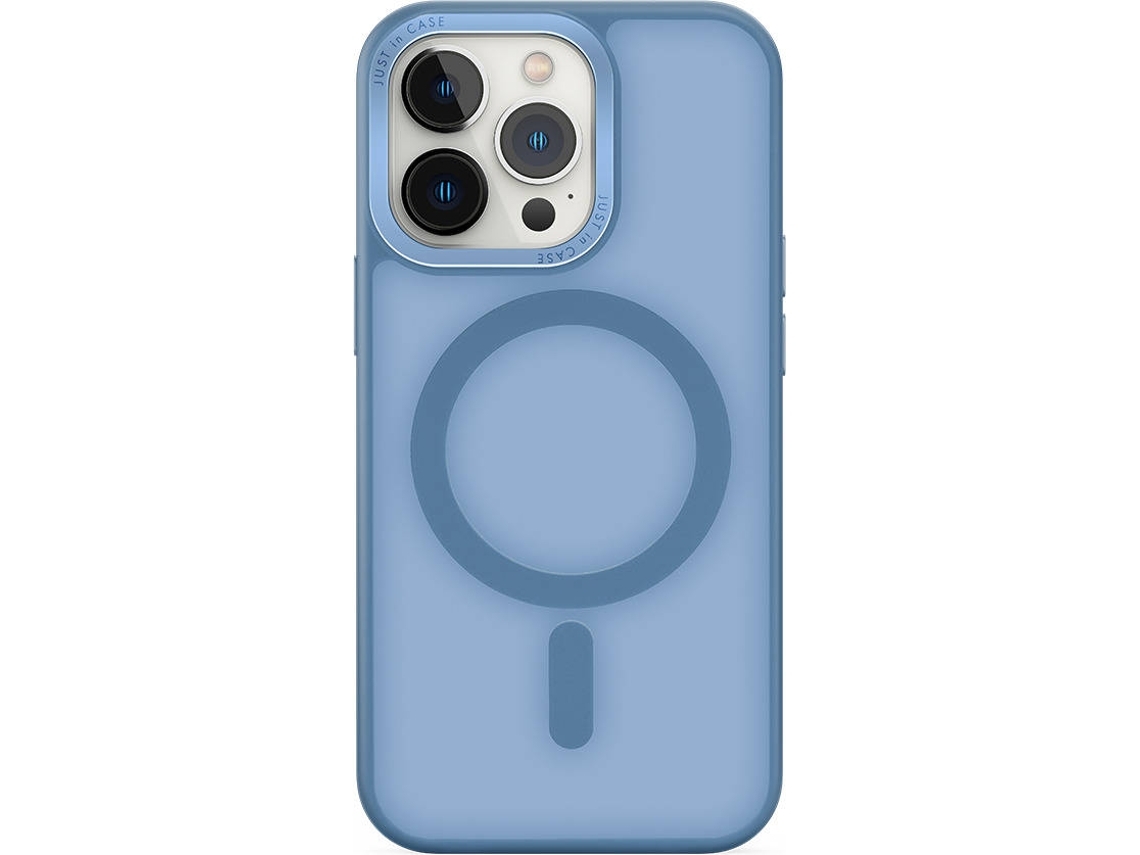 Capa JUST IN CASE Magsafe iPhone 16 Pro (Outlet Grade A - Azul Claro)