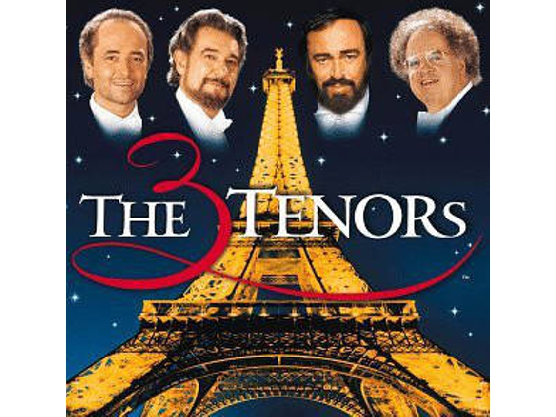 CD José Carreras, Placido Domingo, Luciano Pavarotti With James Levine - The Three Tenors In Paris