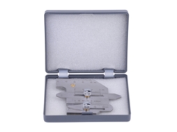 Calibre De Soldagem Hjc-40 De Acero Inoxidable Para Medir Superficies Soldadas, Uniones Y Altura De Entalladuras