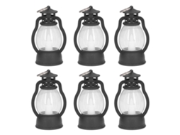 Lâmpadas Vintage LED com Baterias, 6 Peças LAXISCREED