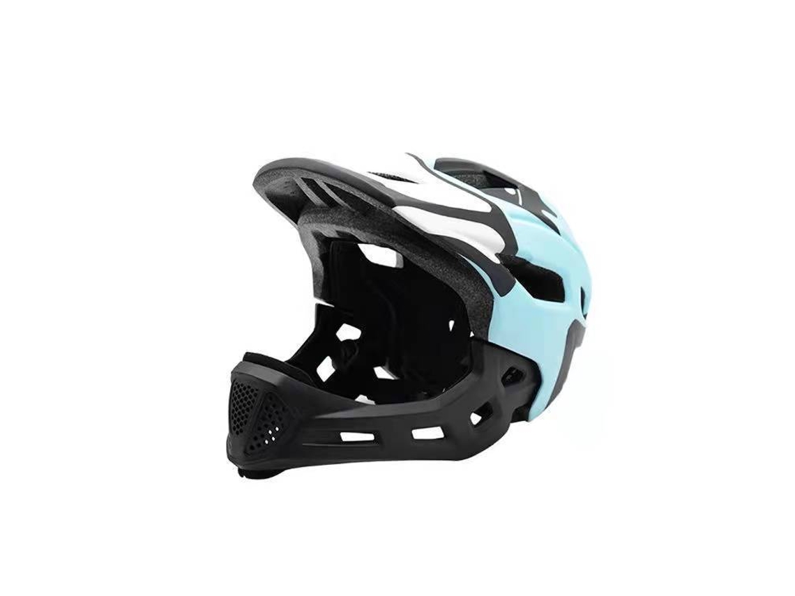 (azul) Capacete Infantil Para Ciclismo, Capacete Esportivo, Capacete Integral Removível