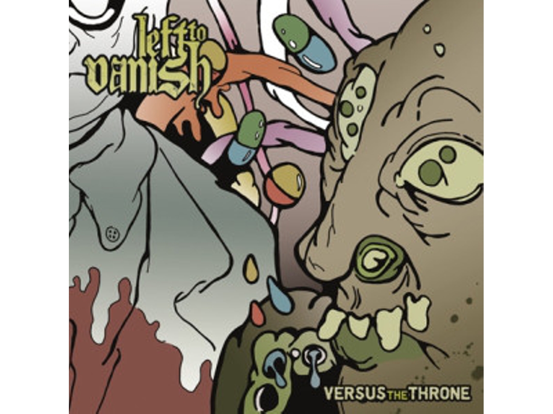 CD Left To Vanish - Versus The Throne