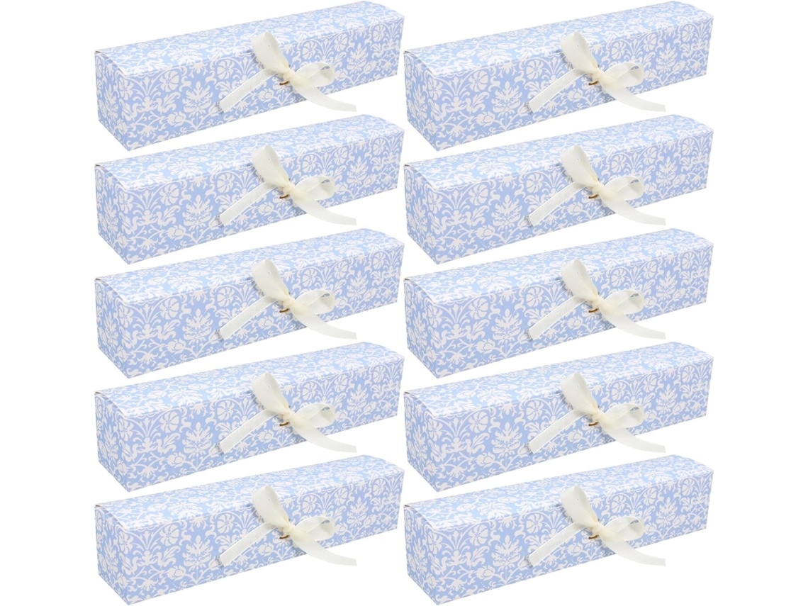 Aboofan Conjunto De 10-caixas Papel Para Embalagem Chocolates, Ideais Para Chás De Bebê, Eventos Especiais E Festas De
