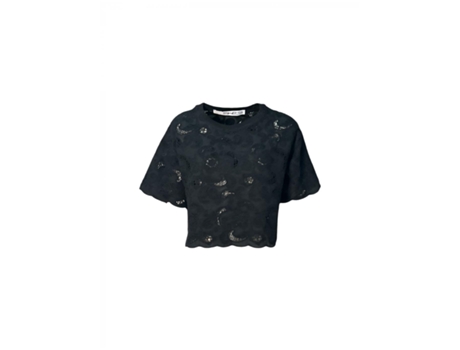 T-shirt De Mulher Shes Algodão Preto (m)