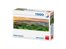 Puzzle 1000 Pcs Pôr Do Sol Panoramic DINO