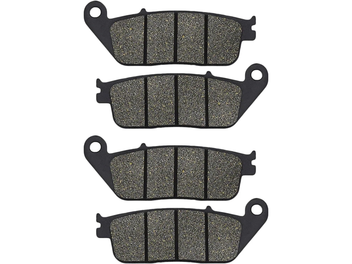 Pastilhas de Freio Universais Dianteiras e Traseiras para Motocicletas Cb600 Material Avançado: Fabricadas