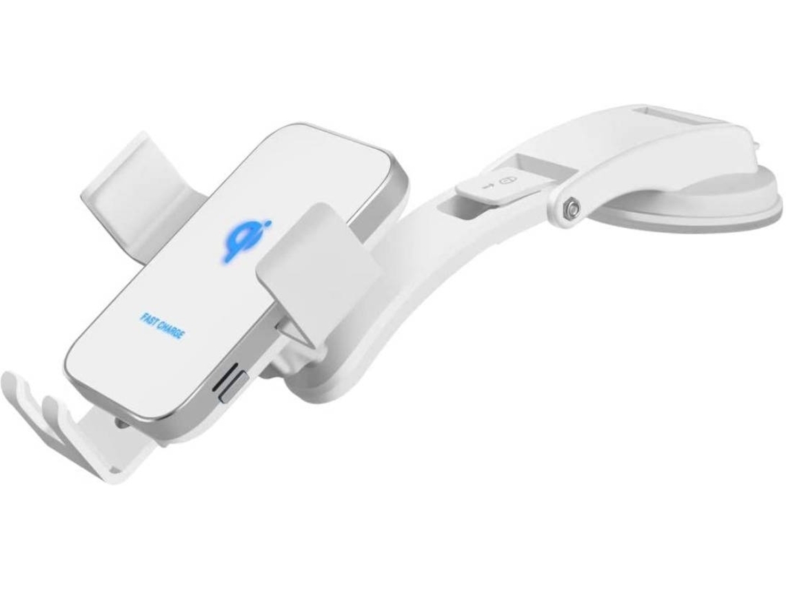 Estação de Carregamento Bobina Sem Carro para iPhone 11 Pro/11 Pro Max/11 YIZHOOD Branco