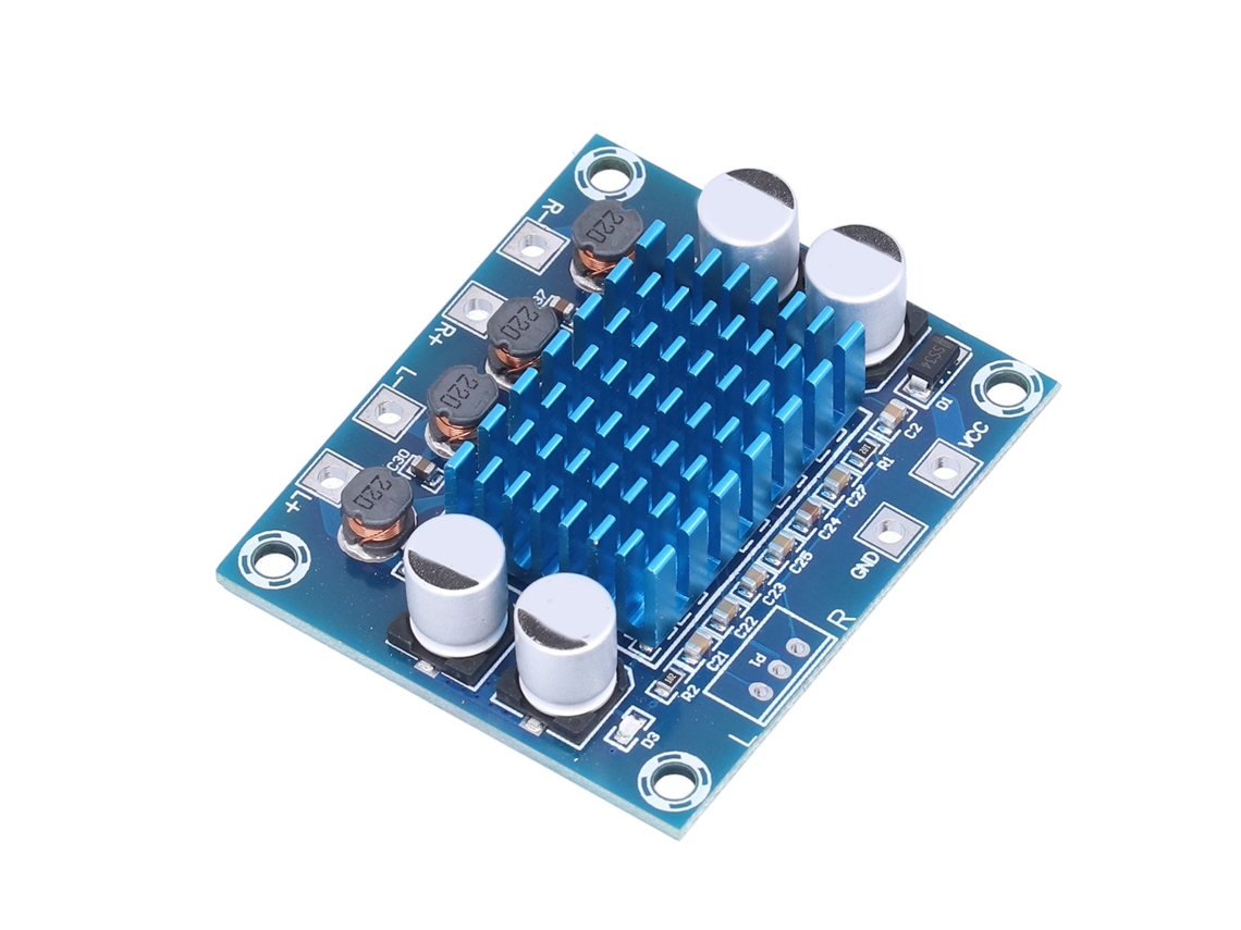 Laxiscreed Amplificador Digital Dual-canal De 30w Para Som De Alta Qualidade