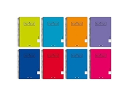 Notebooks Unipapel Papyrus 08 Uniclasic Capa De Polipropileno 80 Pautas Brilvibera