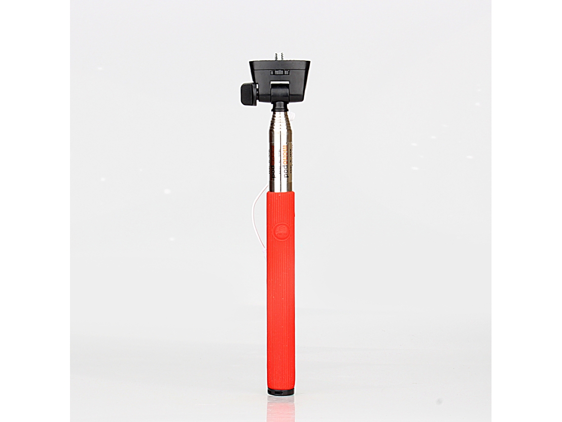Pau de Selfie telescópico, portátil, vermelho EOOCOO