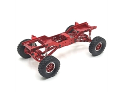 Eixo Dianteiro e Traseiro com Estrutura Metálica Reforçada para Automóveis Rc Mnrc Mn78 1/12 Peças de Substituição e Acessórios. MDUG
