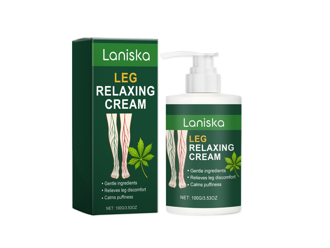 Creme para Pernas, Efeito Relaxante Rápido e Conforto Imediato para Pés e Pernas LAXISCREED