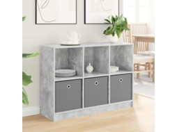Vidaxl Buffet Cinzento 102 X 32 X 73,5 Cm