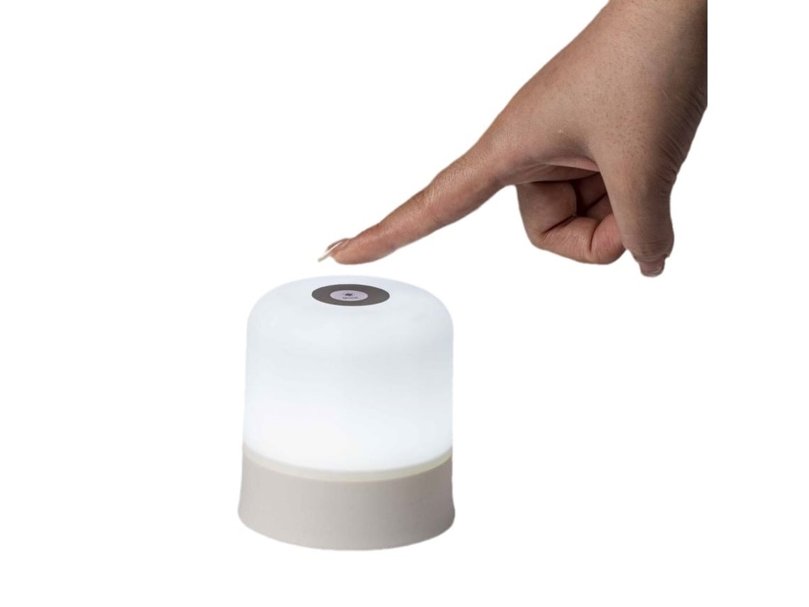 Luz noturna Cuich, luz noturna LED sensível ao toque e regulável, abajur de cabeceira recarregável por USB, Liptaptyn