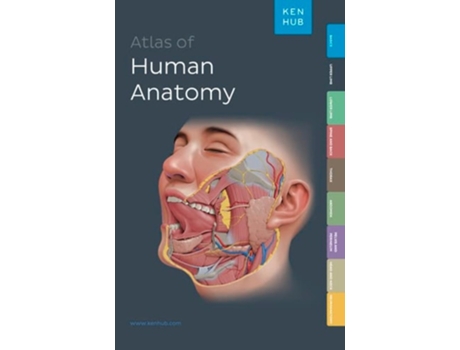Livro Kenhub Atlas of Human Anatomy de Mike Pascoe (Inglês)