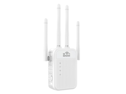Amplificador de sinal Wi-Fi de banda dupla 1200 Mbps, repetidor, extensor de Wi-Fi, amplificador de sinal sem fio de banda dupla