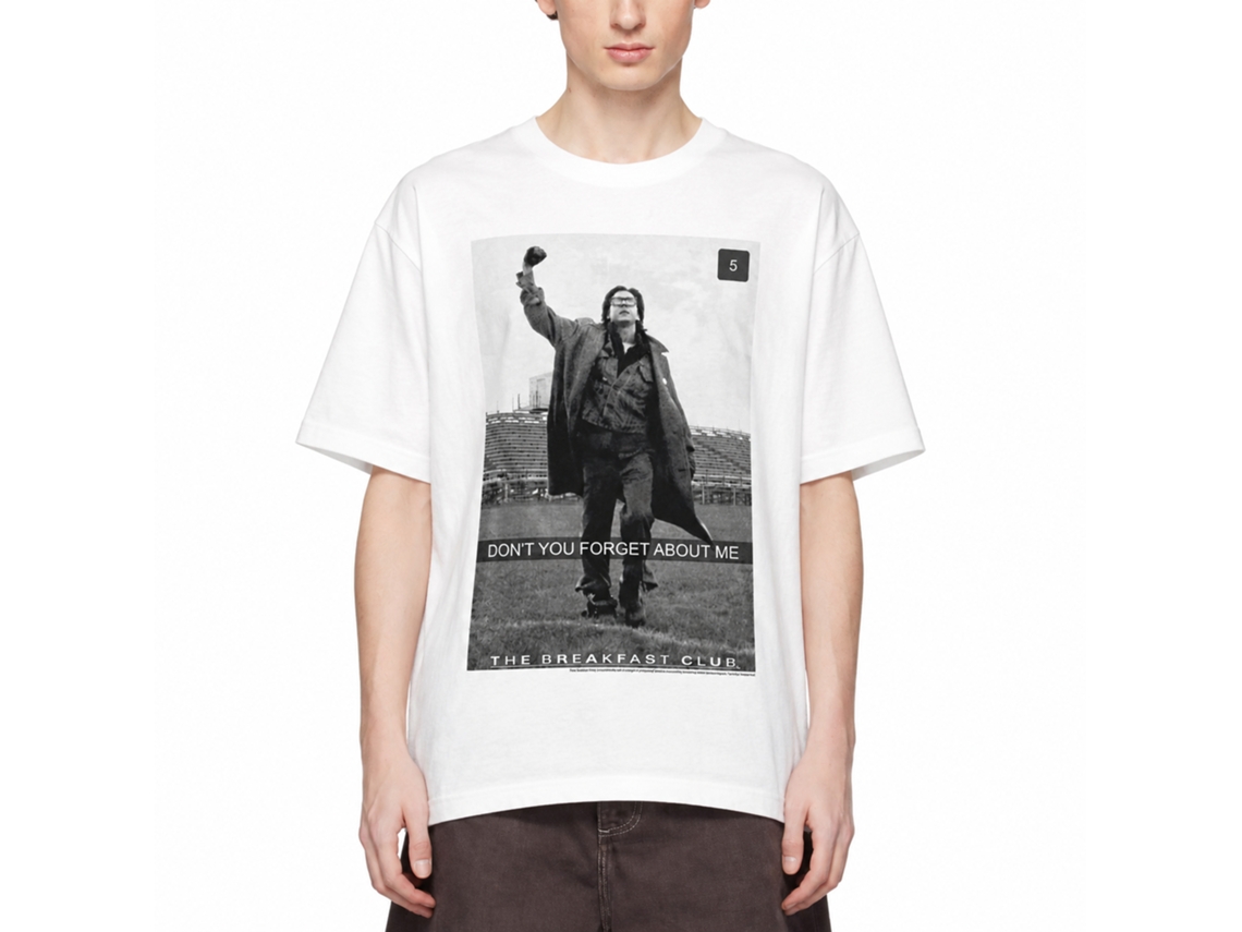 Rockinstone Breakfast Club Movie Bendersnap2 White Adult T-shirt Size:xxl