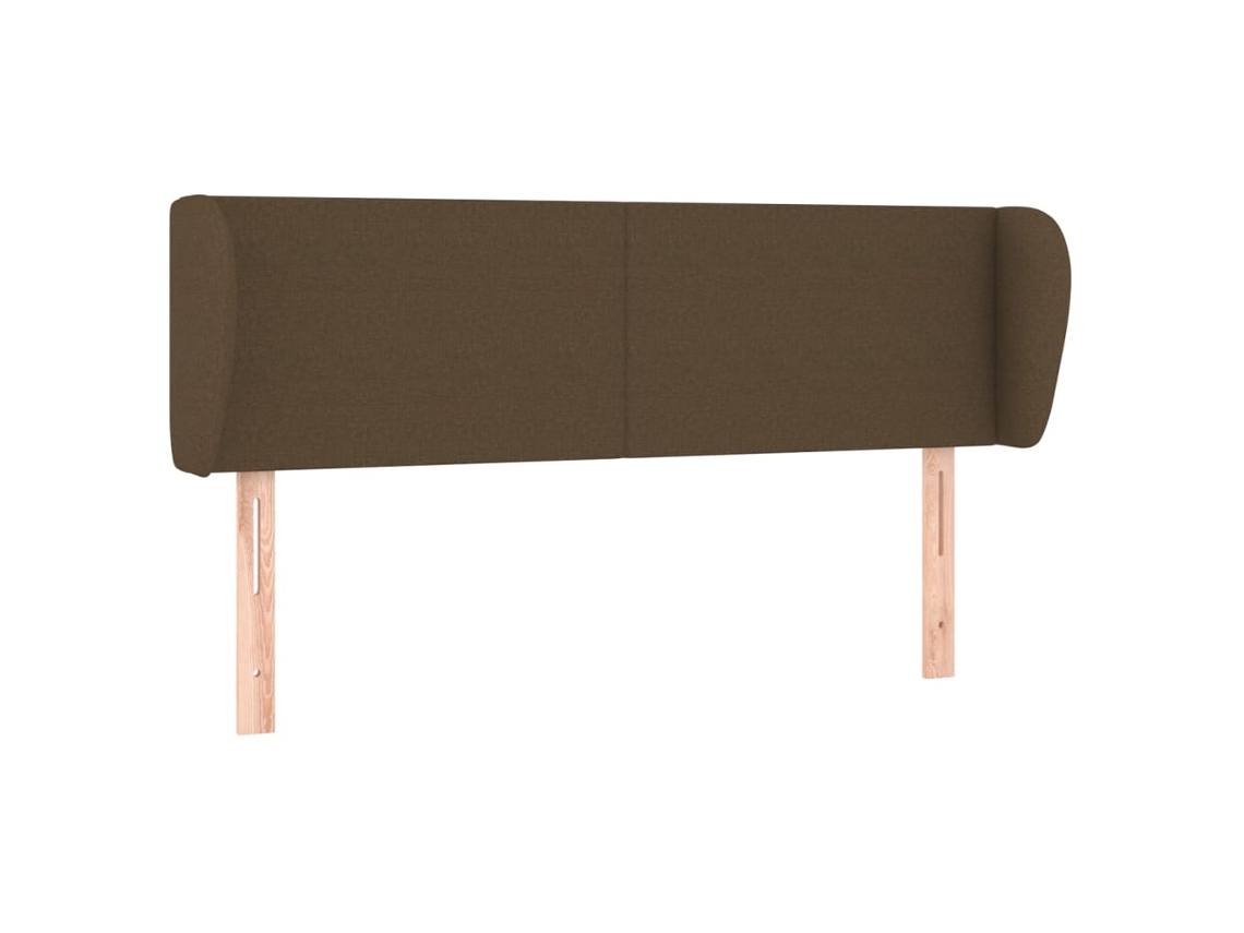 Conjunto 1 Cabeceira Vidaxl Marrom Tecido (147 X 23 X 88 Cm)