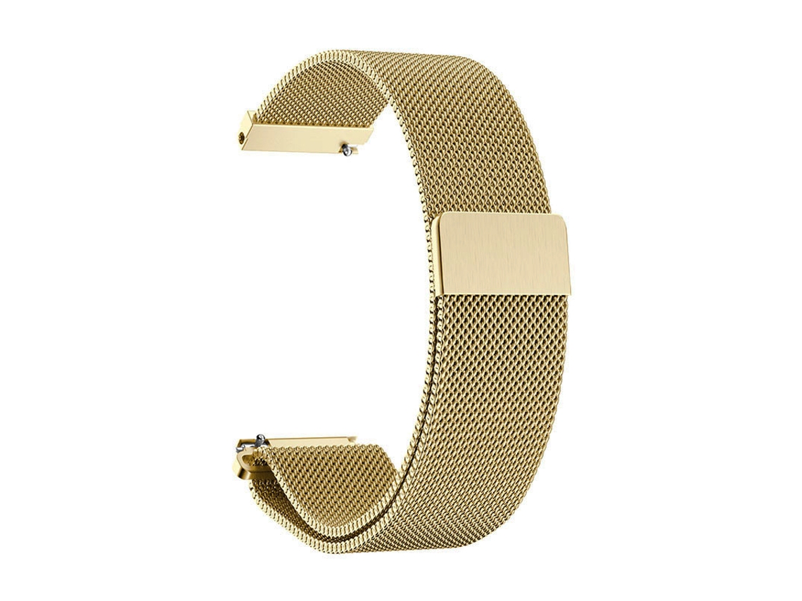 Bracelete Pulseira Milanese Mesh para Amazfit Bip U Gold