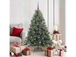 Vidaxl Árvore De Natal Artificial Com 150 Leds Verde 150 Cm Pe E Pvc