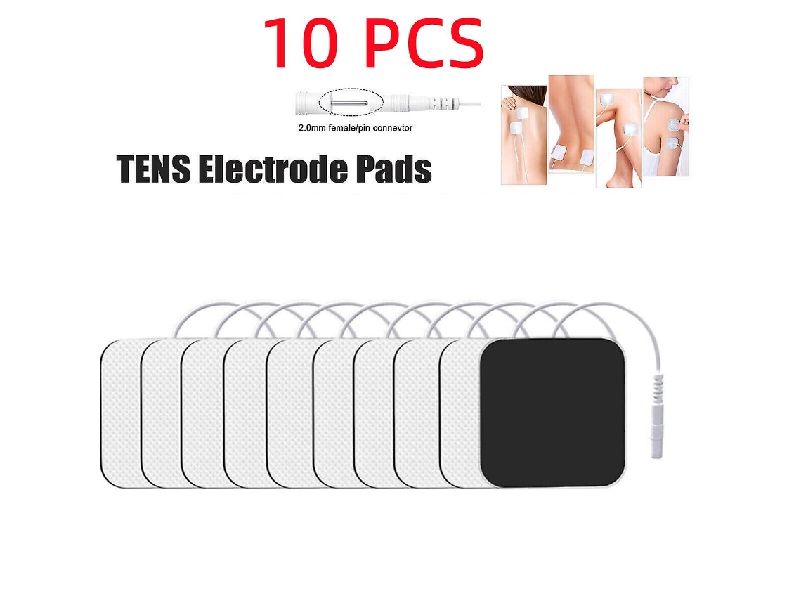 10 20 Eletrodos De Substituição Para Unidade Tens Ems Intensity Twin Stim Iii Aquaforge