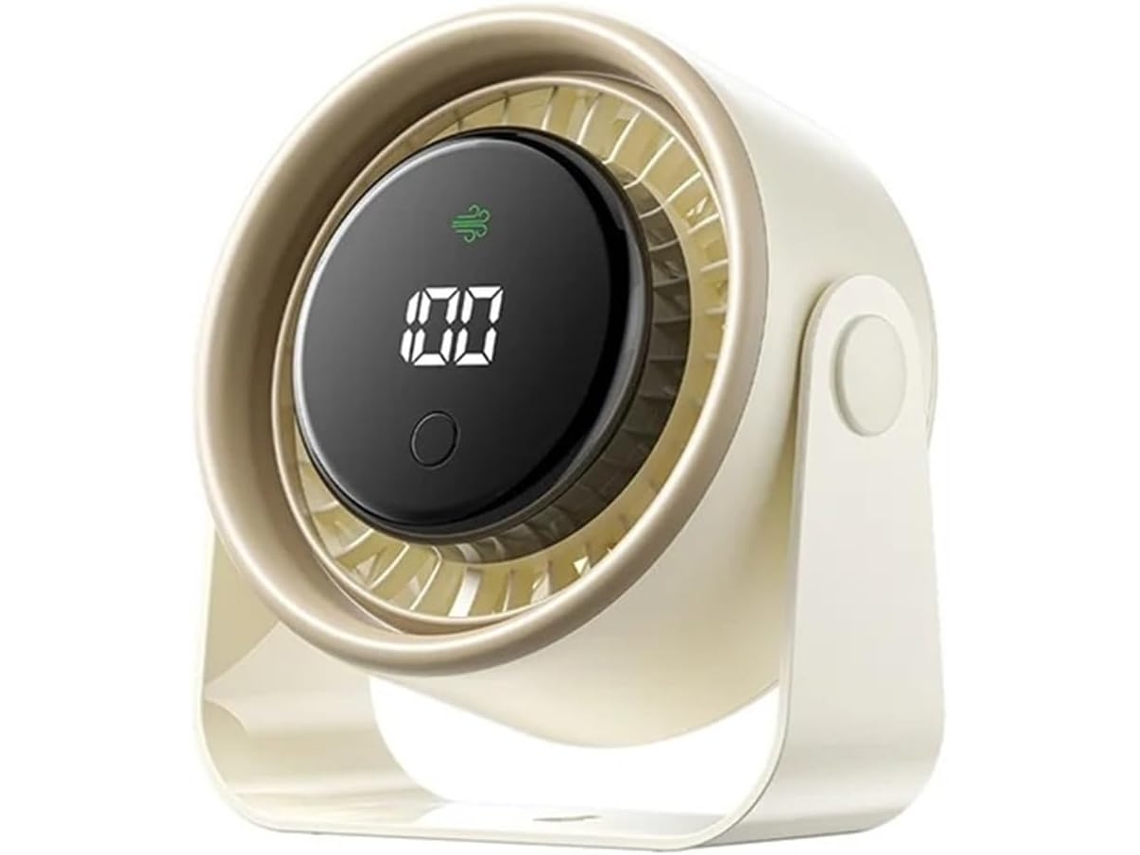 Ventilador De Painel Carro Com Duas Cabeças, Ventilador De Mesa Elétrico Sem Fio Para Circulação Ar, Refrigerador