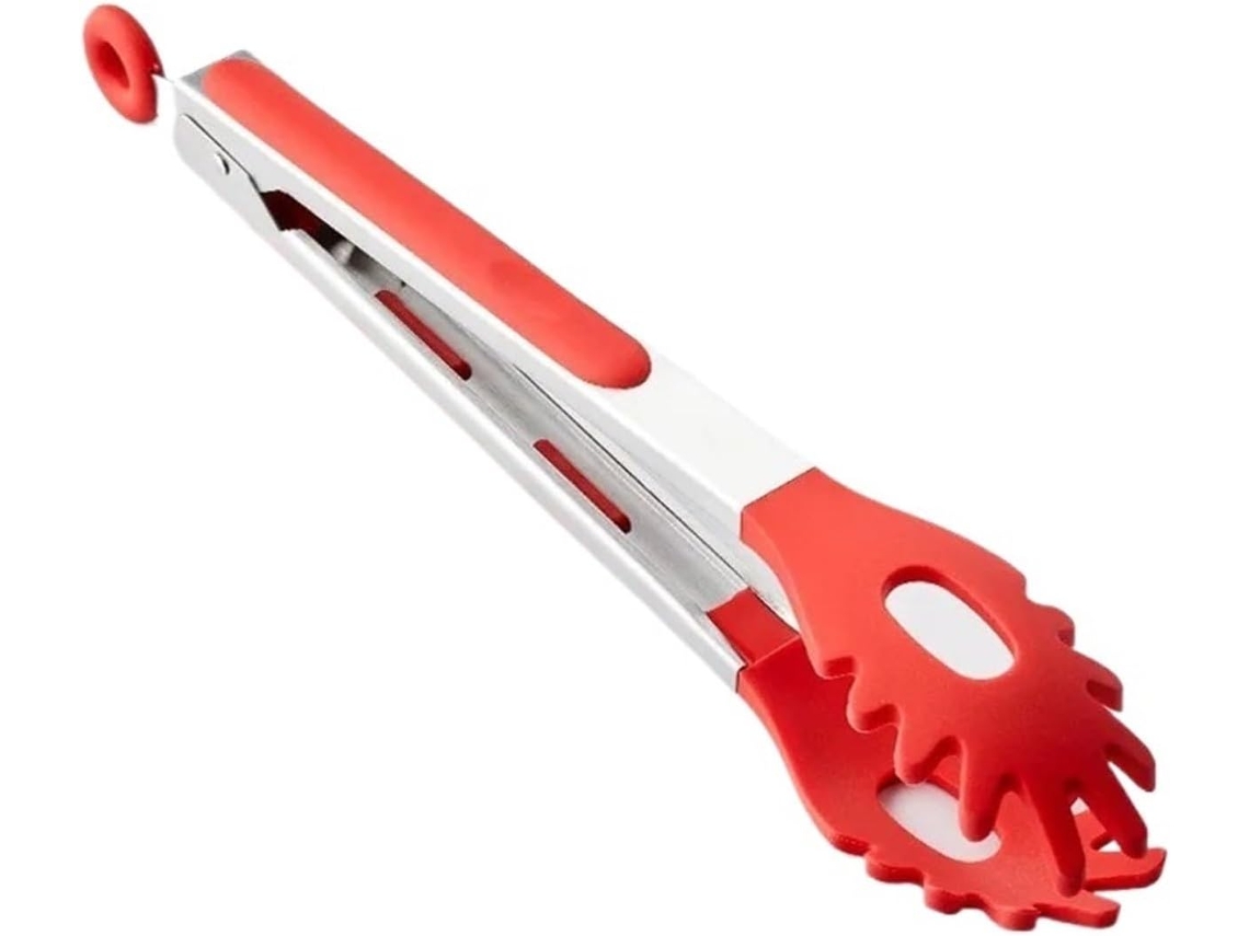 Compatível Com Utensílios De Cozinha Silicone, Pinças De Aço Inoxidável Para Alimentos E Churrasqueiras Ao Ar Livre