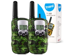 Rádio Walkie Talkie Baofeng Longo Alcance com Fone e 2 Baterias BRILVIBERA