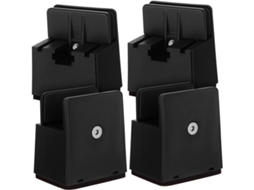 Inoomp Conjunto De 4-elevadores Pés Ajustáveis Para Móveis, Mesas E Cadeiras, Em Metal, Com Proteção Para O Piso, Para