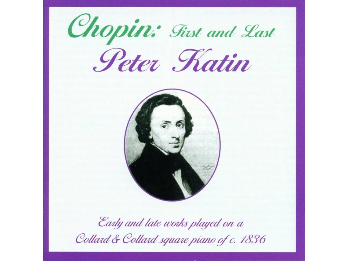 CD Katin,Peter - First And Last (1CD)